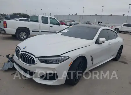 BMW 840I GRAN COUPE 2022 vin WBAGV2C02NCG92355 from auto auction Iaai