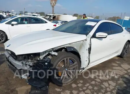 BMW 840 GRAN COUPE 2022 vin WBAGV2C05NCJ91229 from auto auction Iaai