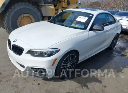 BMW M240I 2018 vin WBA2J7C51JVB28628 from auto auction Iaai