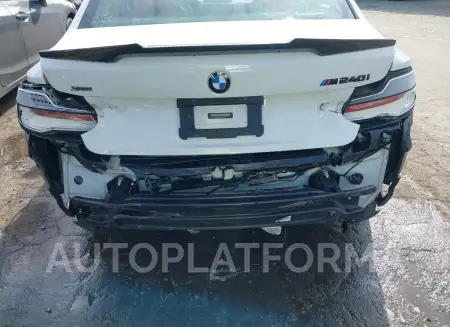 BMW M240I 2018 vin WBA2J7C51JVB28628 from auto auction Iaai