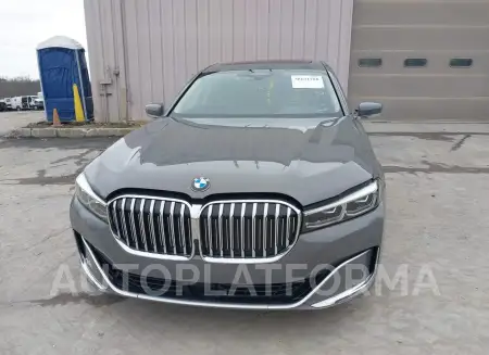 BMW 750I 2022 vin WBA7U2C06NCK83727 from auto auction Iaai