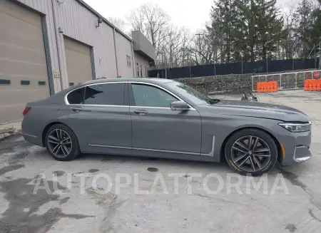 BMW 750I 2022 vin WBA7U2C06NCK83727 from auto auction Iaai