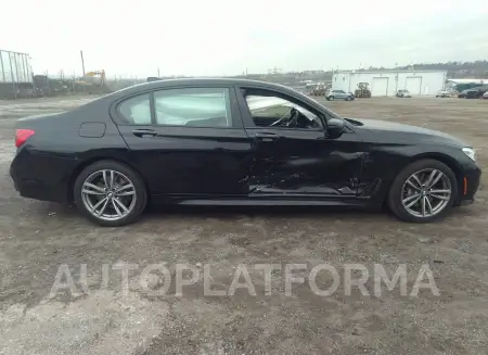 BMW 750I 2016 vin WBA7F2C56GG418349 from auto auction Iaai