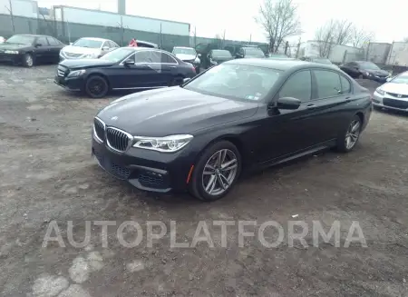 BMW 750I 2016 vin WBA7F2C56GG418349 from auto auction Iaai