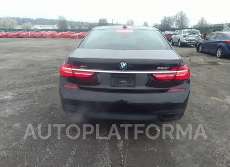 BMW 750I 2016 vin WBA7F2C56GG418349 from auto auction Iaai