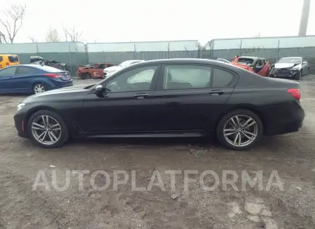 BMW 750I 2016 vin WBA7F2C56GG418349 from auto auction Iaai