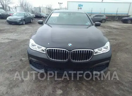 BMW 750I 2016 vin WBA7F2C56GG418349 from auto auction Iaai