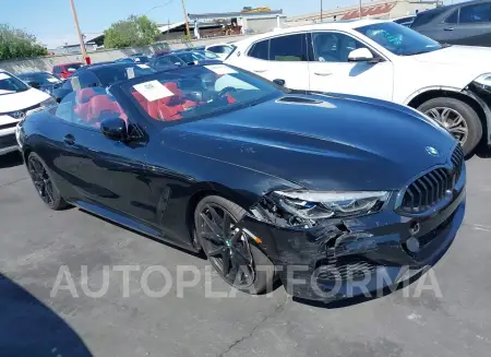 BMW M850I 2019 vin WBAFY4C55KBX29343 from auto auction Iaai