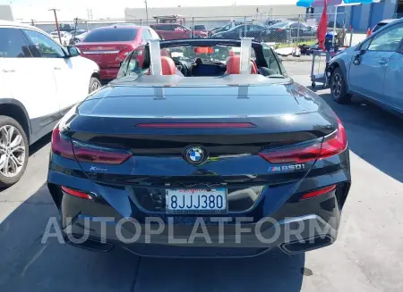 BMW M850I 2019 vin WBAFY4C55KBX29343 from auto auction Iaai