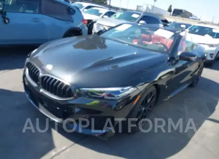 BMW M850I 2019 vin WBAFY4C55KBX29343 from auto auction Iaai