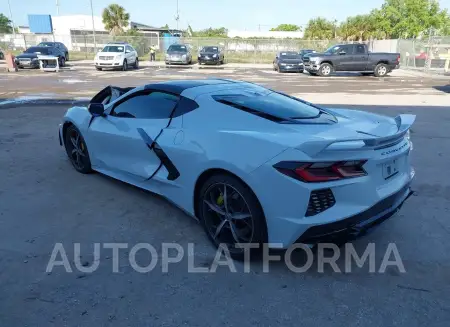 CHEVROLET CORVETTE STINGRAY 2020 vin 1G1Y72D40L5113471 from auto auction Iaai