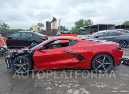 CHEVROLET CORVETTE STINGRAY 2022 vin 1G1YB2D41N5120639 from auto auction Iaai