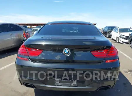 BMW 650I GRAN COUPE 2015 vin WBA6B2C50FGB99333 from auto auction Iaai