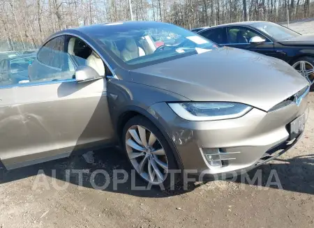 Tesla Model X 2016 2016 vin 5YJXCBE40GFS00529 from auto auction Iaai