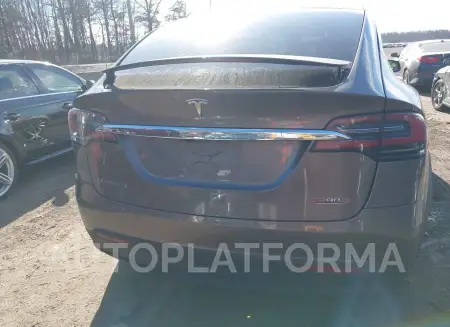 TESLA MODEL X 2016 vin 5YJXCBE40GFS00529 from auto auction Iaai