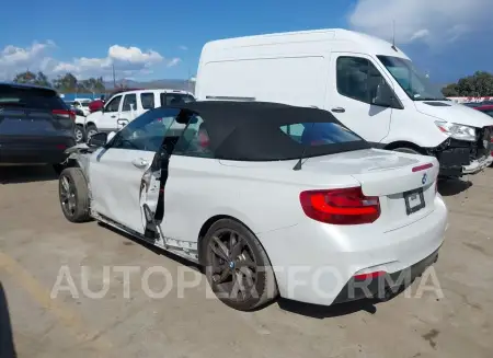 BMW M235I 2016 vin WBA1M1C57GV394077 from auto auction Iaai