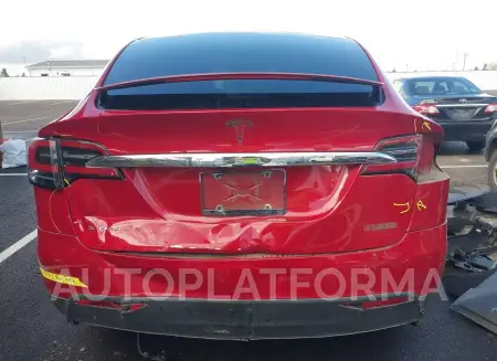 TESLA MODEL X 2017 vin 5YJXCBE4XHF040676 from auto auction Iaai