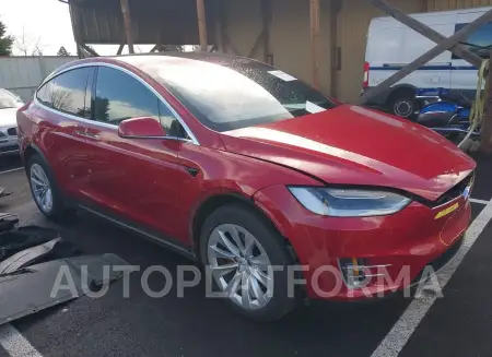 TESLA MODEL X 2017 vin 5YJXCBE4XHF040676 from auto auction Iaai