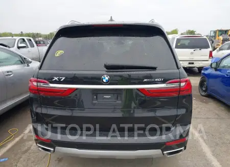 BMW X7 2020 vin 5UXCW2C08L9B94555 from auto auction Iaai