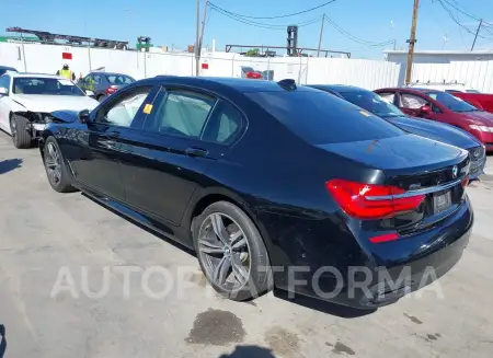 BMW 750I 2016 vin WBA7F2C58GG418739 from auto auction Iaai