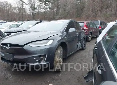 TESLA MODEL X 2019 vin 5YJXCBE2XKF201338 from auto auction Iaai