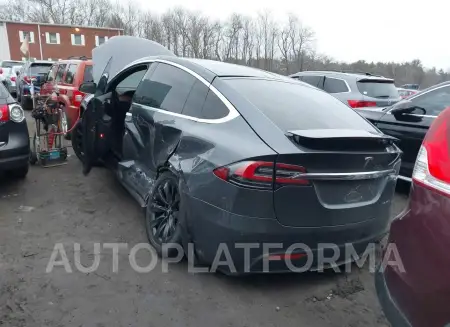 TESLA MODEL X 2019 vin 5YJXCBE2XKF201338 from auto auction Iaai