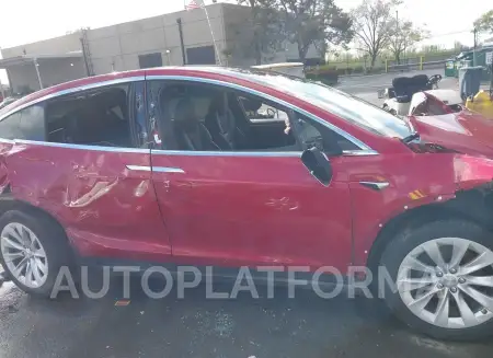 TESLA MODEL X 2020 vin 5YJXCDE20LF220963 from auto auction Iaai