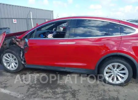 TESLA MODEL X 2020 vin 5YJXCDE20LF220963 from auto auction Iaai