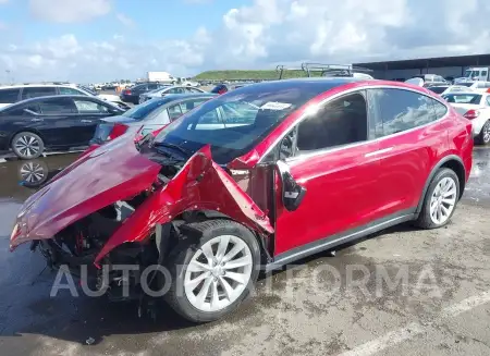 TESLA MODEL X 2020 vin 5YJXCDE20LF220963 from auto auction Iaai