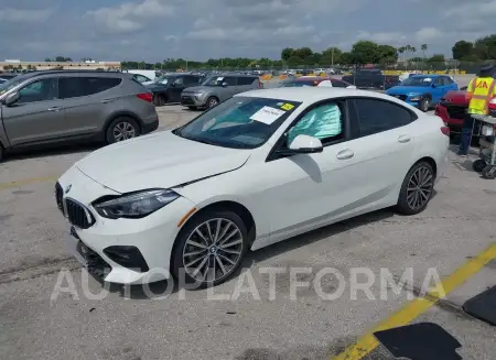 BMW 228I GRAN COUPE 2021 vin WBA73AK08M7H12441 from auto auction Iaai