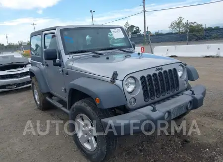 Jeep Wrangler 2018 2018 vin 1C4GJWAG1JL924019 from auto auction Iaai