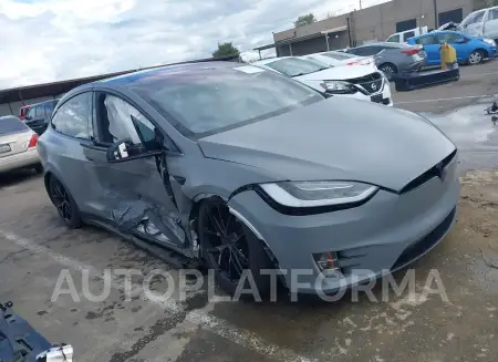 Tesla Model X 2018 2018 vin 5YJXCBE2XJF115817 from auto auction Iaai