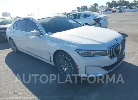 BMW 740I 2021 2021 vin WBA7T2C00MCG10305 from auto auction Iaai