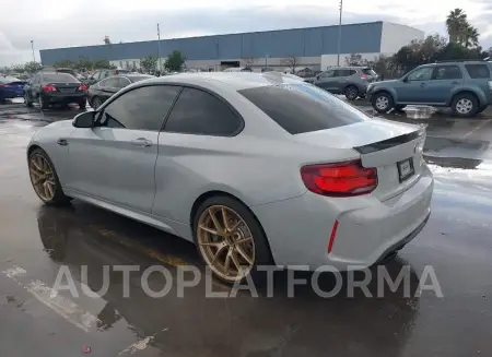 BMW M2 2021 vin WBS2U7C07M7H76989 from auto auction Iaai