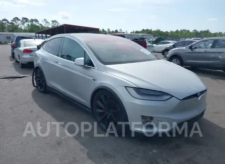 Tesla Model X 2016 2016 vin 5YJXCAE47GF003898 from auto auction Iaai