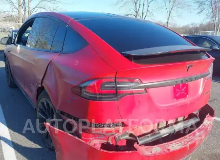 TESLA MODEL X 2021 vin 5YJXCBE46MF310013 from auto auction Iaai