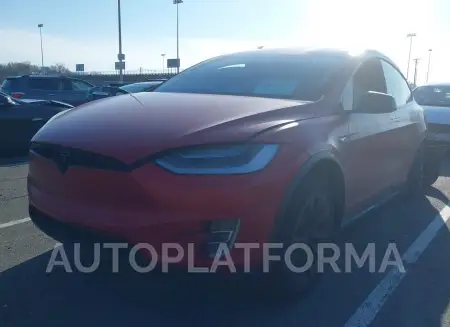 TESLA MODEL X 2021 vin 5YJXCBE46MF310013 from auto auction Iaai