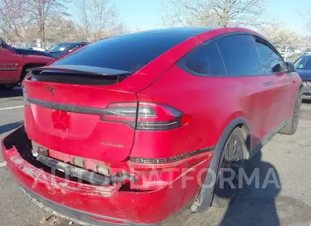 TESLA MODEL X 2021 vin 5YJXCBE46MF310013 from auto auction Iaai