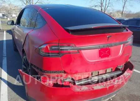 TESLA MODEL X 2021 vin 5YJXCBE46MF310013 from auto auction Iaai