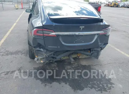 TESLA MODEL X 2018 vin 5YJXCDE21JF128273 from auto auction Iaai