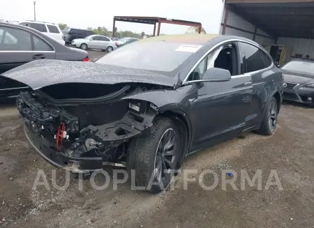 TESLA MODEL X 2018 vin 5YJXCDE21JF140245 from auto auction Iaai