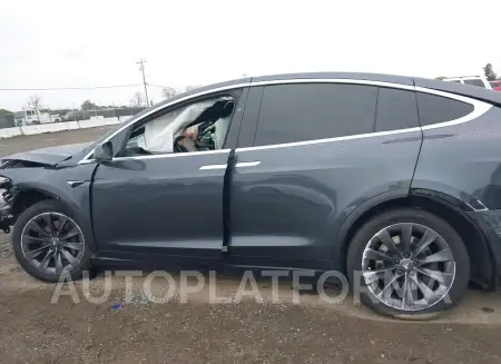 TESLA MODEL X 2018 vin 5YJXCDE21JF140245 from auto auction Iaai