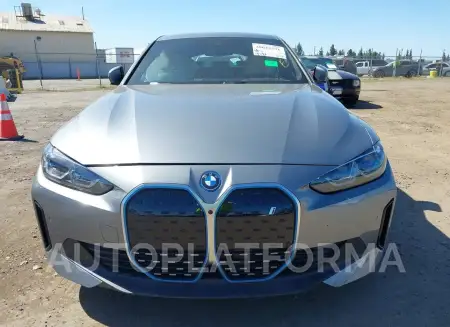 BMW I4 2023 vin WBY73AW08PFP38492 from auto auction Iaai