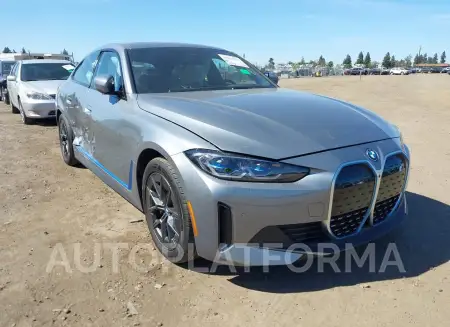 BMW I4 2023 vin WBY73AW08PFP38492 from auto auction Iaai