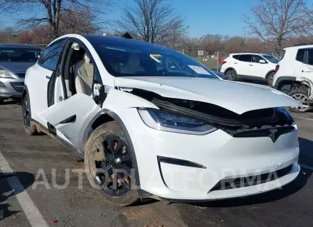 Tesla Model X 2022 2022 vin 7SAXCDE54NF337171 from auto auction Iaai