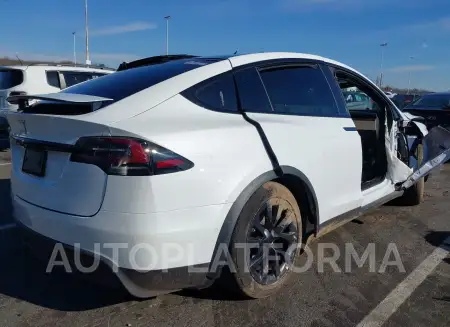 TESLA MODEL X 2022 vin 7SAXCDE54NF337171 from auto auction Iaai