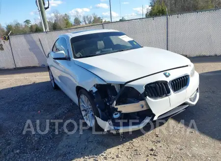 BMW 228I 2016 vin WBA1F9C56GV742248 from auto auction Iaai