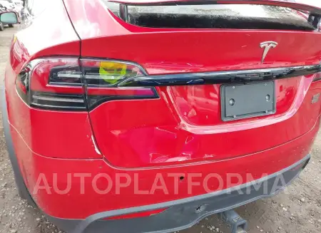 TESLA MODEL X 2022 vin 7SAXCBE63NF354508 from auto auction Iaai