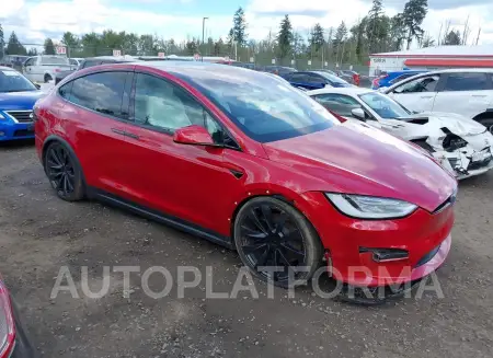 TESLA MODEL X 2022 vin 7SAXCBE63NF354508 from auto auction Iaai