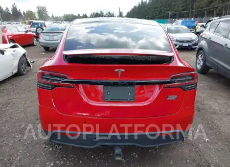 TESLA MODEL X 2022 vin 7SAXCBE63NF354508 from auto auction Iaai